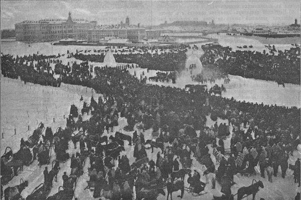 Взятие городка в Оренбургской станице на масленицу 3 февраля 1896 года