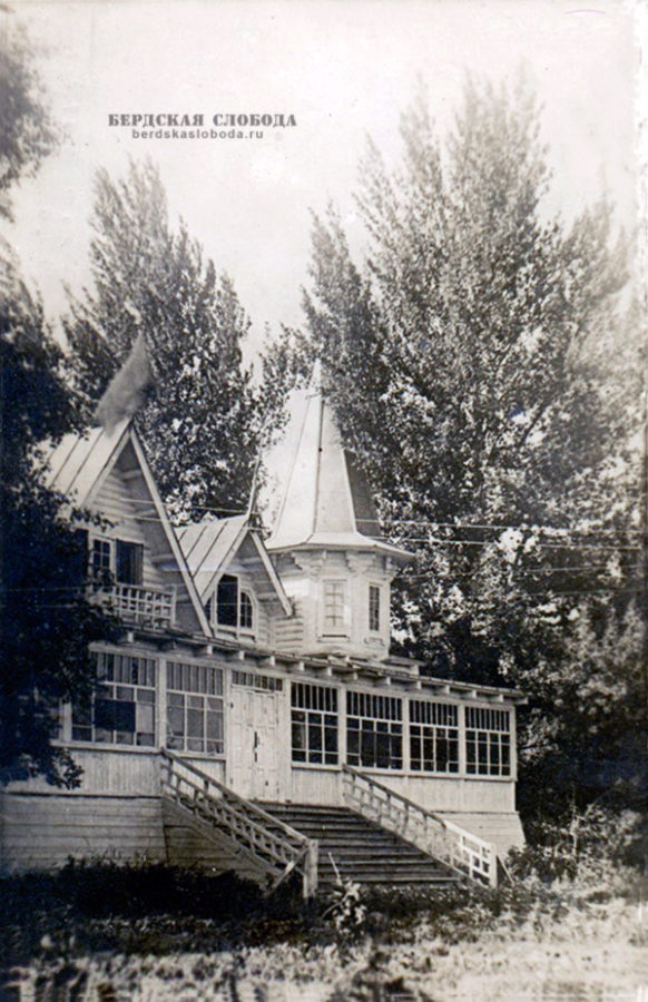 Дом отдыха "Пролетарий" в Зауральной роще. Фото. А Шамина. 1937 год
