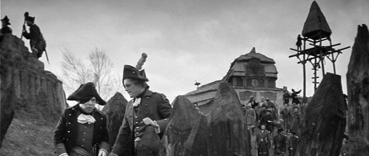 Кадр из фильма Владимира Каплуновского Капитанская дочка 1958 год