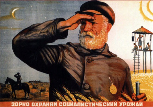 Говорков В. Зорко охраняй социалистический урожай, 1936 год