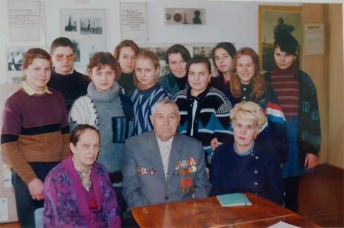 Встреча с ветераном войны Сальниковым Михаилом Александровичем