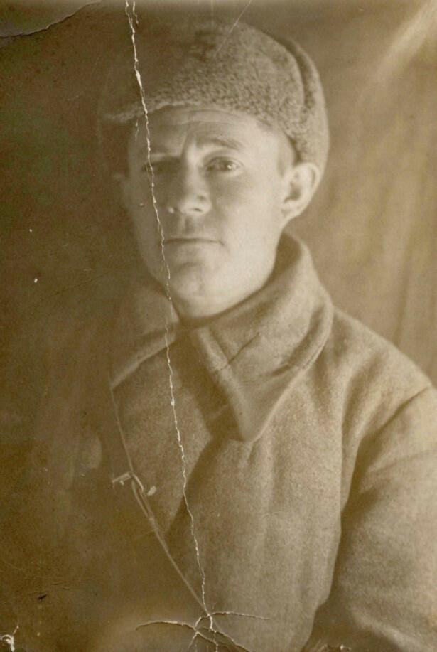 Борис Ильич Копытин. Снимок сделан в г. Мары Туркменской ССР в феврале 1942 года.
