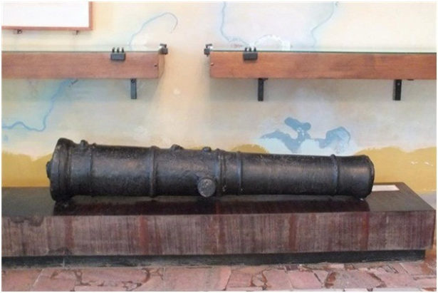 Пушка в Музее истории Оренбурга
