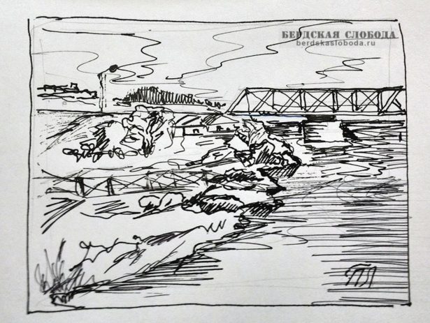 Церемпилов Павел Леонидович, "Железнодорожный мост через Сакмару"