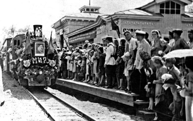 Открытие Малой Оренбургской дороги 26 июля 1953 года. Фото: Музей ОДЖД