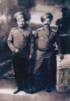 Казак Черемухин Петр (слева)
