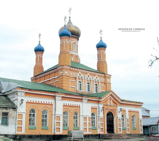 Дмитриевская церковь г. Оренбурга, построенная на средства Дегтяревых (современное состояние).