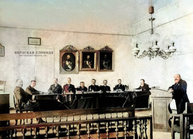 Президиум Самарского окружного суда в в 1890 году