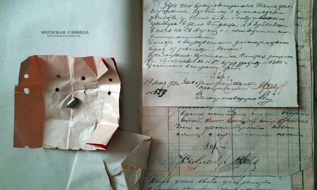 Согласно документам, ночью 26 апреля 1921 года во время кражи было совершено убийство караульщика дома отдыха №6 Владимира Никонова.