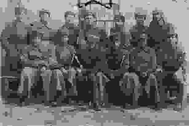 Командиры и политработники 7-й кавбригады Туркестанского фронта