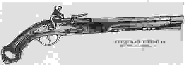 Кремневый пистолет, XVIII век