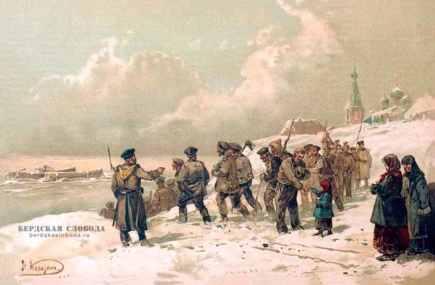 Иллюстрация к "Запискам из мертвого дома", 1893, Николай Николаевич Каразин (1842-1908)