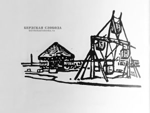 Рисунки балаганов, С. Калмыков. Источник: «Прочитали сами – рекомендуем вам: Калмыков С.И. Необычайные абзацы» / С.И. Калмыков ; сост., авт. вступ. ст. и коммент. И.В. Смекалов. – Оренбург : Оренбургское книжное издательство имени Г. П. Донковцева, 2015.