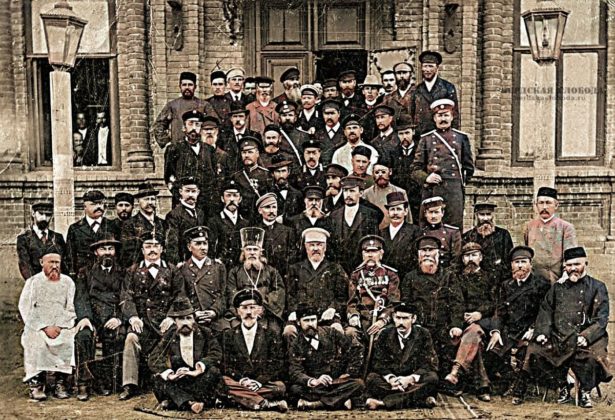 1903 год, члены Орской городской управы. Фото из фондов Орского краеведческого музея