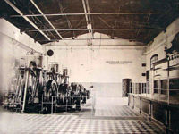 Главные мастерские на станции Оренбург, 1901-1905 гг Машинное отделение