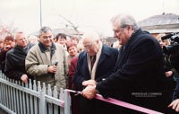 14 ноября 2001 года. Открытие музея семьи Ростроповичей в доме на Зиминской, 25.