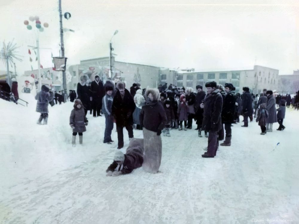 Жители Оренбургской области выходили на массовые гулянья зимой