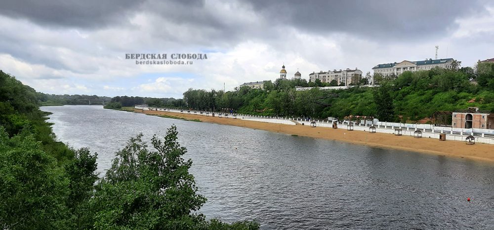 Река Урал в Оренбурге, Автор: Лукьянов Сергей, июнь 2022 года