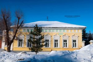 Городская усадьба Г.В. Мякиньковой. Дом жилой. Улица Пионерская. Февраль 2024 года.