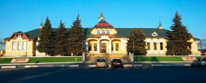 Здание вокзала станции Орск. Современное состояние.