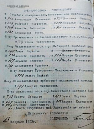 Проверка на политическую благонадежность ОГАОО. Ф. 21. Оп. 2. Д. 485. Л. 90 об.
