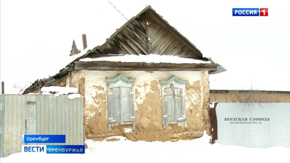 В слободе сохранились старинные избы-мазанки