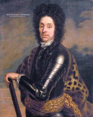 Барон Менно ван Кёгорн (1641-1704), генерал артиллерии и инженер-фортификатор, копия Каспара Нетчера, (1675-1700).