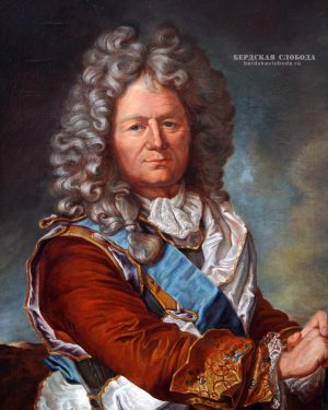 Себастьян ле Претр, маркиз де Вобан (1633-1707), маршал Франции, в нагруднике, с орденом Святого Духа. Мастерская Гиацинта Риго&nbsp;(1659–1743).