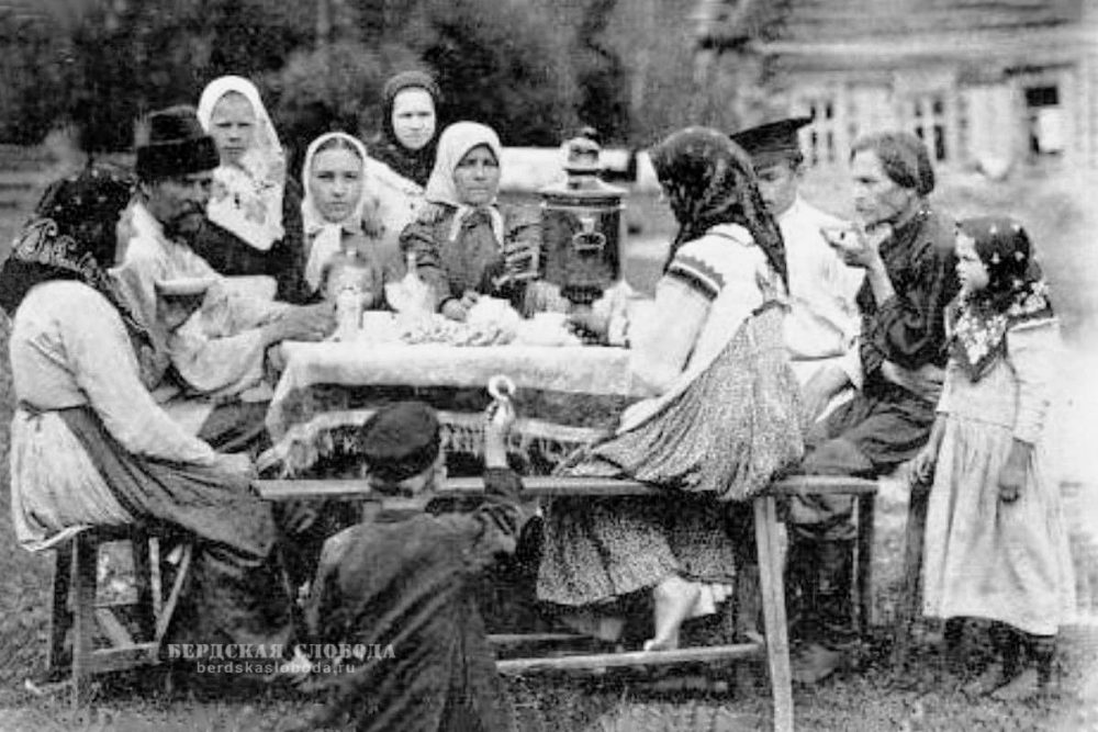 Открытка «Типы России», 1902 год