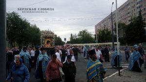 Крестный ход с Табынской иконой Божией Матери, Оренбург, 28 июня 2019 года.