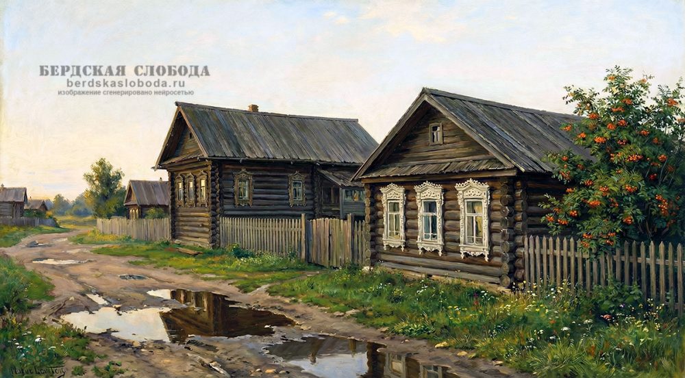 Берды, где когда-то бывал Пушкин, постепенно теряют исторический облик: деревянные дома и резные наличники заменяются современными фасадами и глухими заборами.